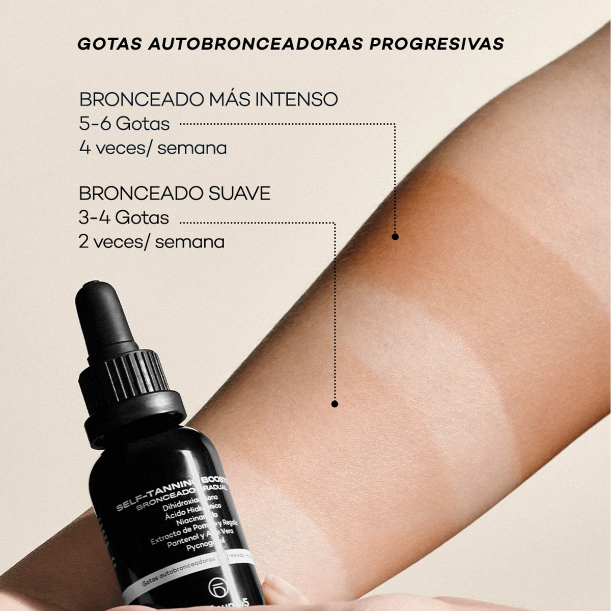 Self-tanning Booster Bronceado Gradual