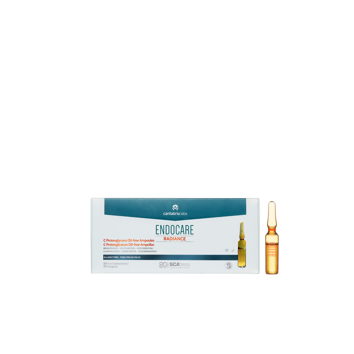 Radiance C Proteoglicanos Oil-Free Ampollas
